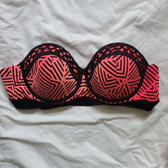 Addition Elle Other - 0X Swim Top Strapless bikini plus size underwire